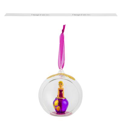Disneyland Paris Tinker Bell and Vase Glass Bauble