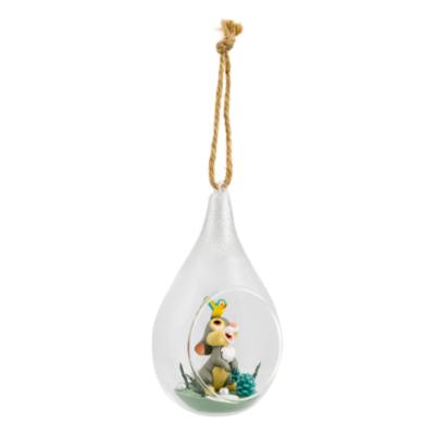 Disneyland Paris Thumper Glass Bauble