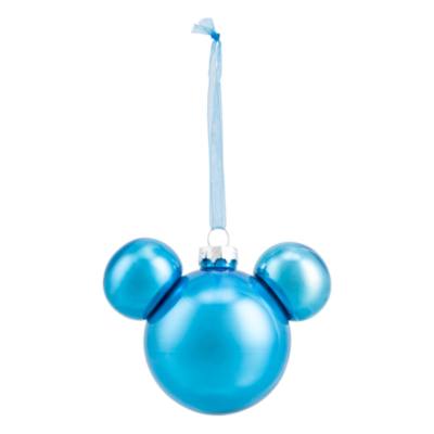 Disneyland Paris Mickey Mouse Blue Icon Hanging Ornament