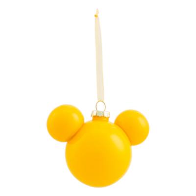 Disneyland Paris Mickey Mouse Yellow Icon Hanging Ornament