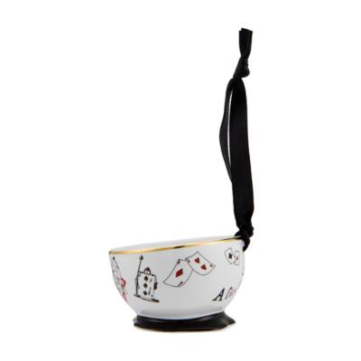 Disneyland Paris D&eacute;coration Bol Alice au Pays des Merveilles &agrave; suspendre