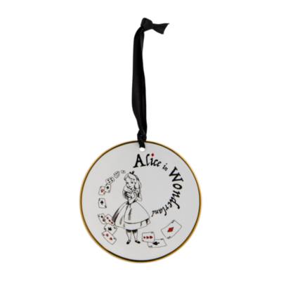 Disneyland Paris Alice in Wonderland Tea Plate Hanging Ornament