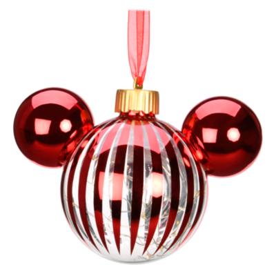 Disneyland Paris Mickey Mouse Red Icon Light-Up Hanging Ornament