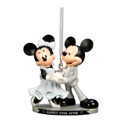 Disneyland Paris Mickey and Minnie Happily Ever After Hanging Ornament