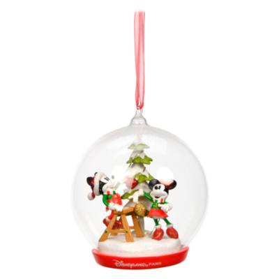 Disneyland Paris Mickey & Minnie Light Up Tree Hanging Ornament