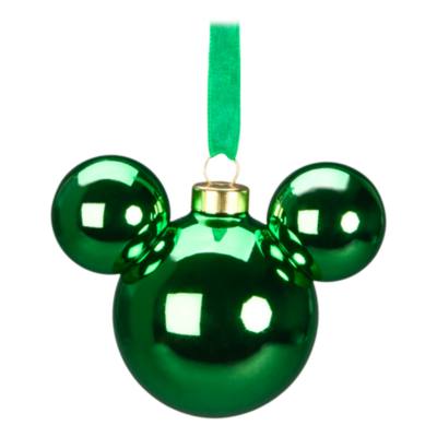 Disneyland Paris Mickey Mouse Green Icon Hanging Ornament