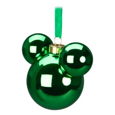 Disneyland Paris Mickey Mouse Green Icon Hanging Ornament