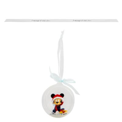 Disneyland Paris Mickey Mouse Christmas Bauble for Baby