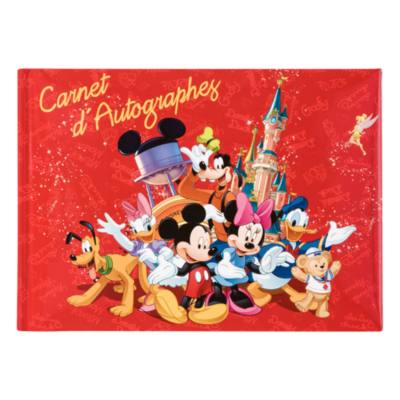 Disneyland Paris Mickey And Friends Autograph Book