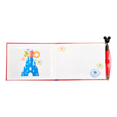 Disneyland Paris Mickey and Friends 2020 Autograph Book and Pen Set