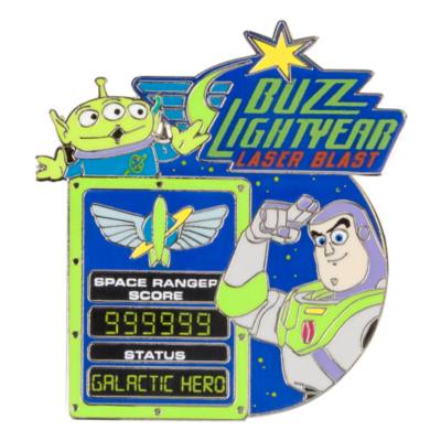 Disneyland Paris Buzz Lightyear Laser Blast Pin