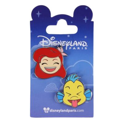 Disneyland Paris The Little Mermaid Emoji Pins