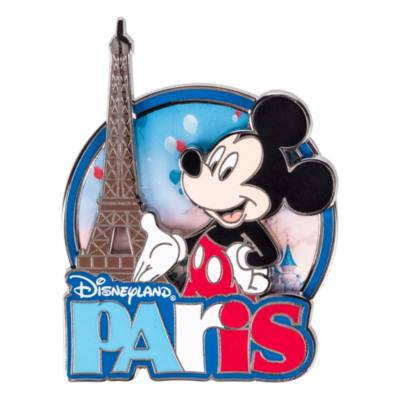 Disneyland Paris Mickey Mouse and Eiffel Tower Souvenir Pin