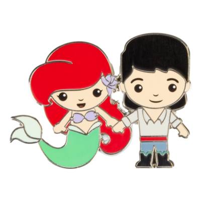 Disneyland Paris Ariel And Prince Eric Princess Pin