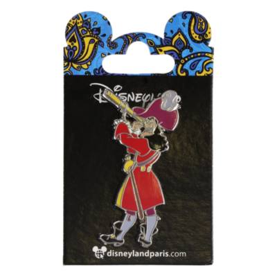 Disneyland Captain Hook Favourite Heroes Pin