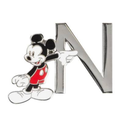 Disneyland Paris Mickey Mouse 'N' Letter Pin