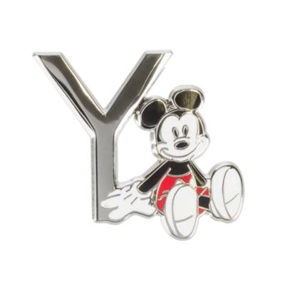Disneyland Paris Mickey Mouse 'Y' Letter Pin