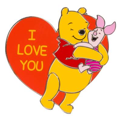 Disneyland Winnie The Pooh And Piglet Message Pin