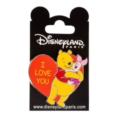 Disneyland Winnie The Pooh And Piglet Message Pin