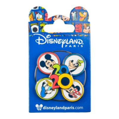 Disneyland Paris Mickey and Friends 2020 Spinning Pin