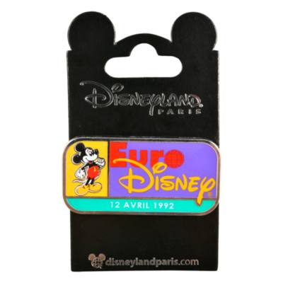 Disneyland Paris Mickey Mouse Euro Disney Pin