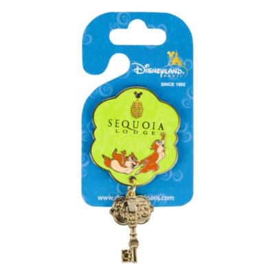 Disneyland Paris Hotel Sequoia Lodge Key Pin