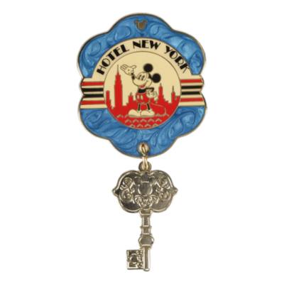 Disneyland Paris Hotel New York Key Pin