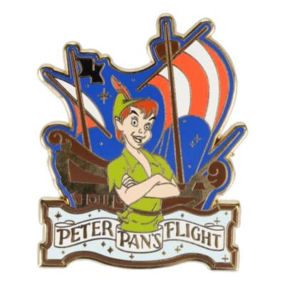 Disneyland Paris Peter Pan Attraction Pin