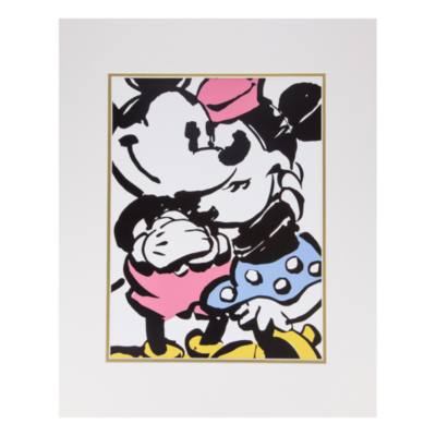 Disneyland Paris Mickey and Minnie Print