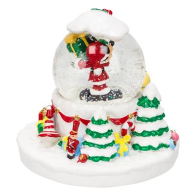 Disneyland Paris Mickey and Friends Christmas Snow Globe