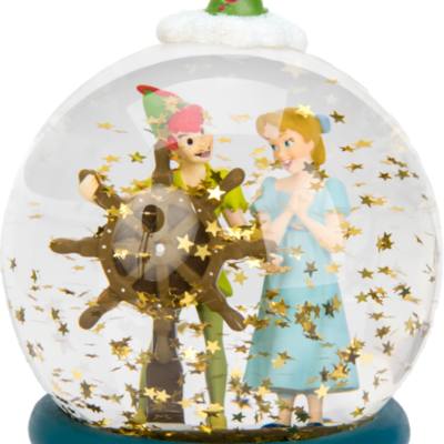 Disneyland Paris Peter Pan's Flight Snow Globe
