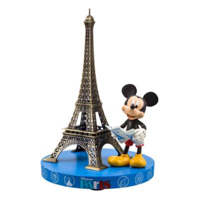 Disneyland Paris Mickey Mouse and Eiffel Tower Souvenir Figurine