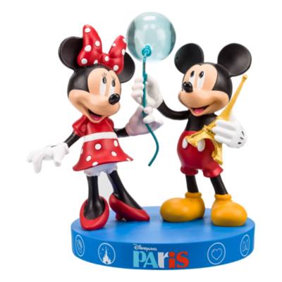 Disneyland Paris Mickey and Minnie Mouse Souvenir Figurine