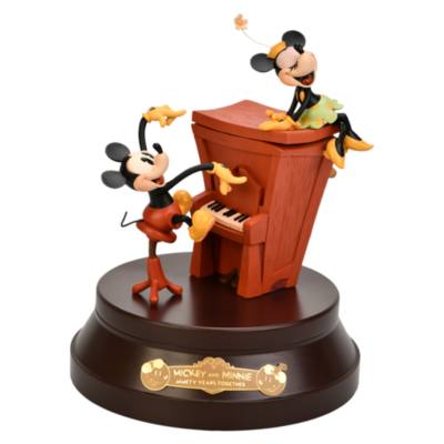 Disneyland Paris Mickey And Minnie Mouse 90th Anniversary Music Box