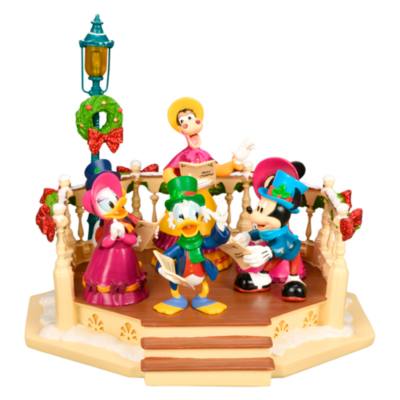 Disneyland Paris Mickey's Christmas Carol Musical Light-Up Figurine