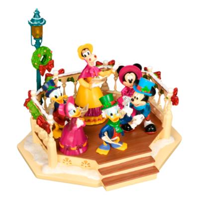 Disneyland Paris Mickey's Christmas Carol Musical Light-Up Figurine