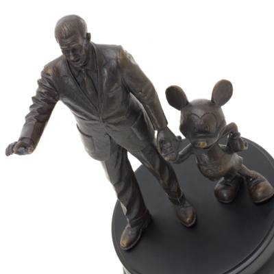 Disney Parks Walt Disney and Mickey Mouse 'Partners' Bronze Statue