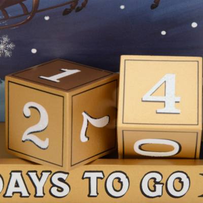 Disneyland Paris Mickey and Minnie Christmas Countdown