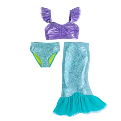 Disney Store The Little Mermaid Piece Swimsuit For Kids