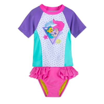 Disney Store The Little Mermaid 2 Piece Swimsuit For Kids