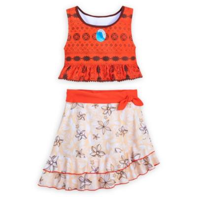 Disney Store Maillot de bain 3 pièces Vaiana adaptatif pour enfants