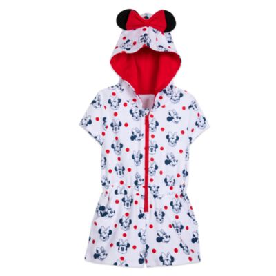 Disney Store Sortie De Bain Minnie Pour Enfants Shopdisney