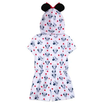 Disney Store Sortie De Bain Minnie Pour Enfants Shopdisney