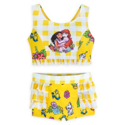 Disney Store Maillot de bain 2 pièces Princesses Disney pour enfants