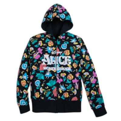 Disney Store Alice In Wonderland Ladies' Hooded Sweatshirt