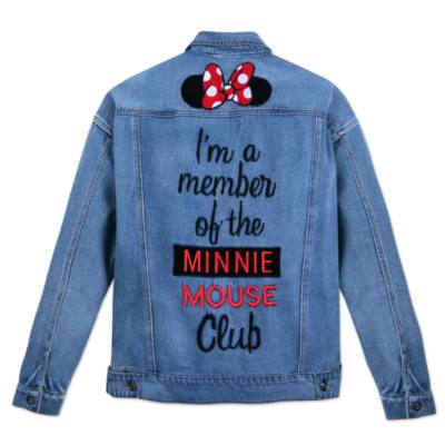 Disney Store - Minnie Rocks the Dots - Denim-Jacke f&uuml;r Erwachsene