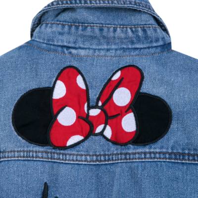 Disney Store - Minnie Rocks the Dots - Denim-Jacke f&uuml;r Erwachsene