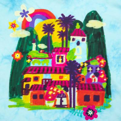 Disney Store Encanto Long Sleeve Ladies' Tie-Dye Top