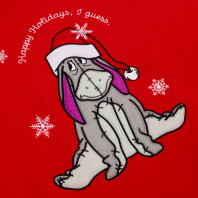 Eeyore Festive Sweatshirt For Adults