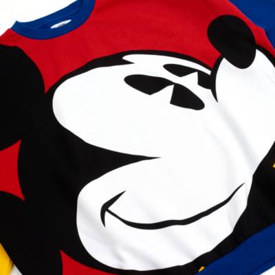 Felpa adulti Topolino blocchi di colore Disney Store